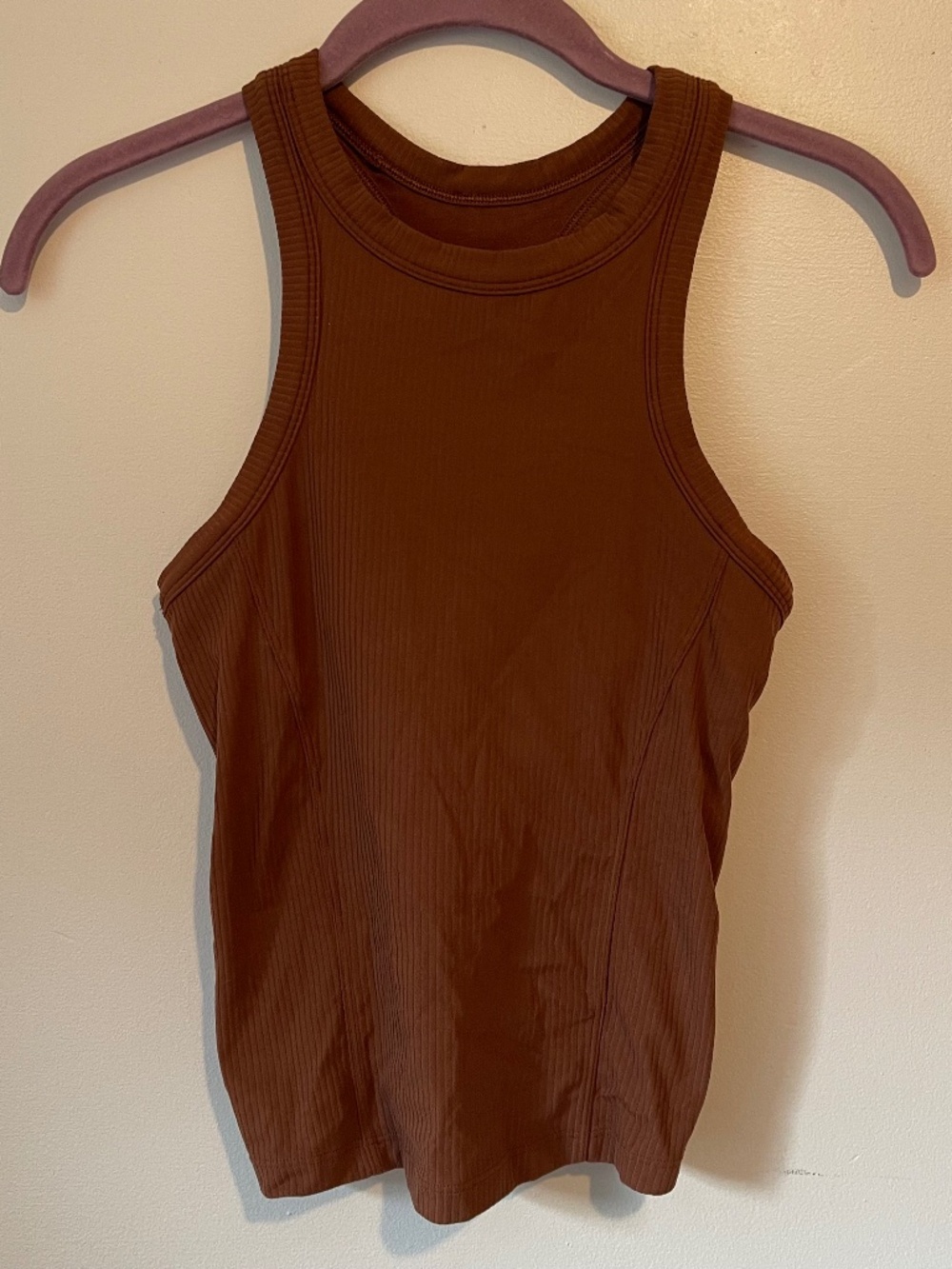Lululemon ribbed nulu racerback yoga tank top